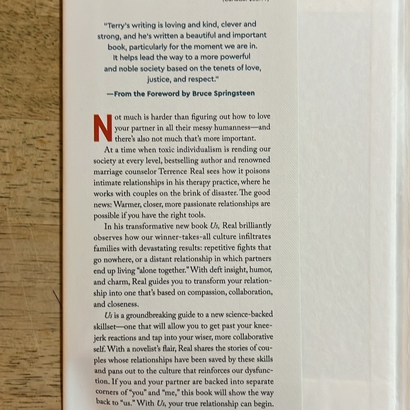 US by Terrence Real Getting Past You & Me to Build a More Loving Relationship - Picture 3 of 6